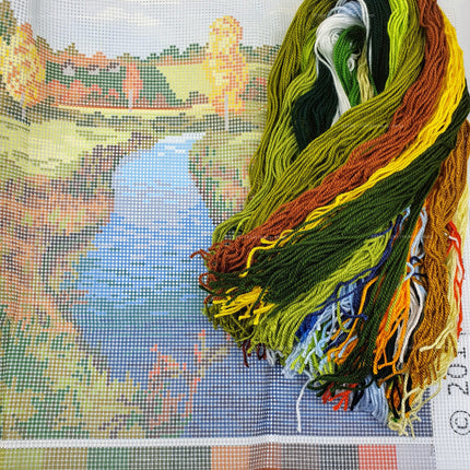 Needlepoint Kit "Golden Autumn" 19.7"x31.5"