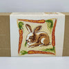 Needlepoint Pillow Kit "Rabbit with Carrots"
