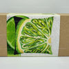 Needlepoint Pillow Kit "Lime Slice"