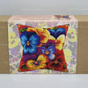 Needlepoint Pillow Kit "Rainbow of Violas"