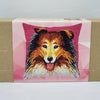 Needlepoint Pillow Kit "Rough Collie Dog"