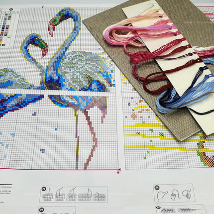DIY Counted Cross Stitch Kit "At the water"
