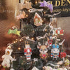 3D Christmas tree toy "Christmas ball with poppies", DIY Embroidery kit, Christmas decor, Christmas gifts