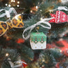 3D Christmas tree toy "Bow", DIY Embroidery kit, Christmas decor, Christmas gifts