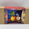 Needlepoint Pillow Kit "Red-flanked bluetail and apples"