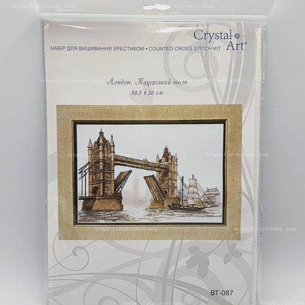 Counted Cross Stitch Kit "London.Tower Bridge"