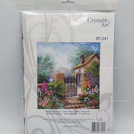 Counted Cross Stitch Kit "Blooming garden"