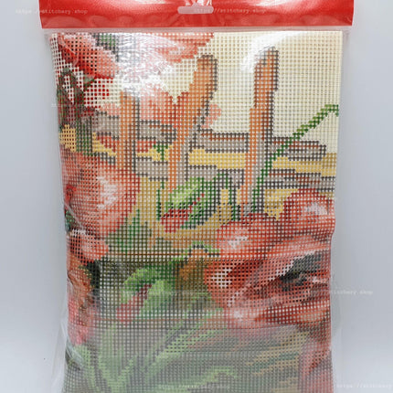 Needlepoint Kit "Poppies" 19.7"x31.5"