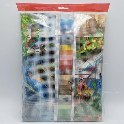 DIY Needlepoint Kit "Corfu" 14.2"x18.5"