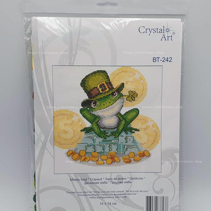 Counted Cross Stitch Kit "Money toad"