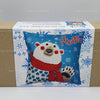 Needlepoint Pillow Kit "Bear with a Scarf"
