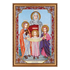 DIY Bead Embroidery Kit "St.Vera, Nadegda, Lubov and their Mother Sophia" 12.6"x17.7" / 32.0x45.0 cm