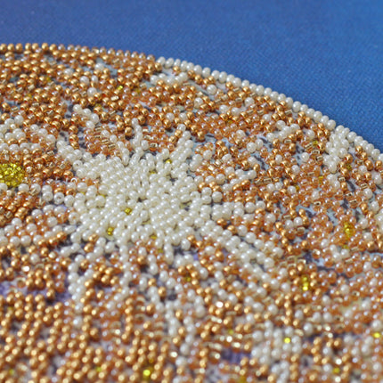 DIY Bead Embroidery Kit "Cadence-1" 11.0"x13.8" / 28.0x35.0 cm