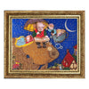 DIY Bead Embroidery Kit "Goldfish Fairy Tale" 9.8"x12.6" / 25.0x32.0 cm