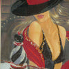 DIY Bead Embroidery Kit "Chess queen" 12.6"x15.7" / 32.0x40.0 cm