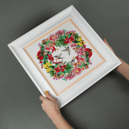 DIY Counted Cross Stitch Kit "Tropical scent"
