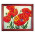 DIY Bead Embroidery Kit "Sunny Poppies" 9.8"x12.2" / 25.0x31.0 cm