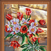 DIY Bead Embroidery Kit "Breath of Spring" 12.6"x17.7" / 32.0x45.0 cm