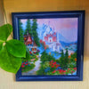 Canvas for bead embroidery "The Magic Castle" 7.9"x7.9" / 20.0x20.0 cm