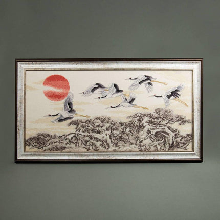 DIY Counted Cross Stitch Kit "To my native land"