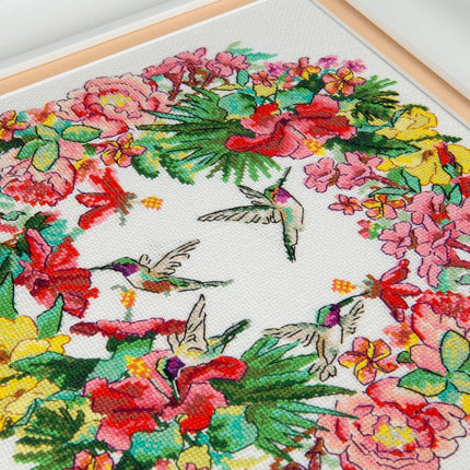 DIY Counted Cross Stitch Kit "Tropical scent"