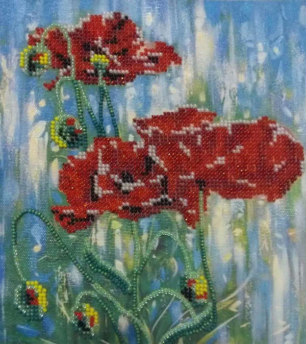 Canvas for bead embroidery 