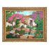 Bead DIY Embroidery Kit "Courtyard with the Fountane" 12.2"x20.9"/ 31.0x53.0 cm