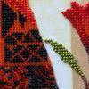 DIY Bead Embroidery Kit "Africa-3" 7.1"x20.5" / 18.0x52.0 cm