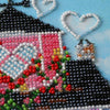 DIY Bead Embroidery Kit "Where love lives"