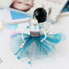 DIY Jewelry making kit "Pendant doll – Tender turquoise"