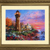 Bead DIY Embroidery Kit "Lighthouse" 9.4"x12.2"/ 24.0x31.0 cm