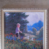 Canvas for bead embroidery "Shepherd boy" 11.8"x11.8" / 30.0x30.0 cm
