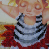 DIY Bead Embroidery Kit "Girl on ball" 9.1"x16.5" / 23.0x42.0 cm