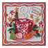 DIY Bead Embroidery Kit "Aroma of the holiday"  5.9"x5.9" / 15.0x15.0 cm