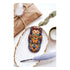 Beadwork kit for creating brooch "Owl"