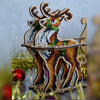 DIY Christmas sleigh kit "Christmas reindeer on sleigh"