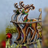 DIY Christmas sleigh kit "Christmas reindeer on sleigh"