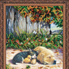 DIY Bead Embroidery Kit "Best friends" 11.8"x15.2" / 30.0x38.5 cm