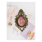 Beadwork kit for creating brooch 