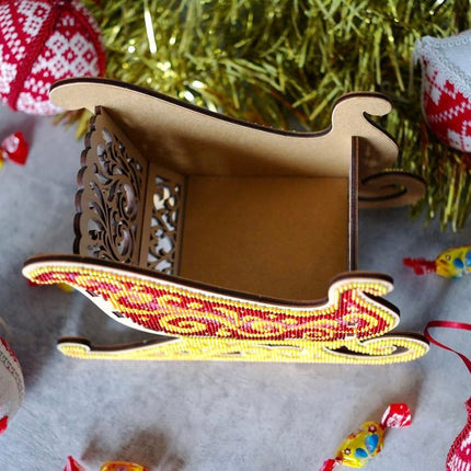 DIY Christmas sleigh kit "Christmas sleigh"