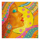 Canvas for bead embroidery 