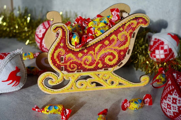 DIY Christmas sleigh kit 