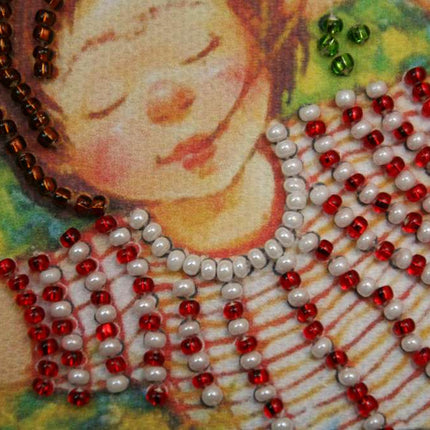 DIY Bead Embroidery Kit "Spreadeagle"  5.9"x5.9" / 15.0x15.0 cm