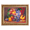 DIY Bead Embroidery Kit "Stilllife with Peaches" 14.2"x20.1" (36.0x51.0 cm)