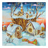 Canvas for bead embroidery "Magic Winter" 7.9"x7.9" / 20.0x20.0 cm