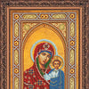 DIY Bead Embroidery Kit "Our Lady Kazan" 11.2"x15.2" / 28.5x38.5 cm