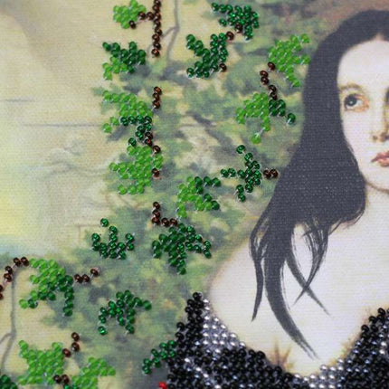 DIY Bead Embroidery Kit "The Magdalen in Penitence" 11.8"x11.8" / 30.0x30.0 cm