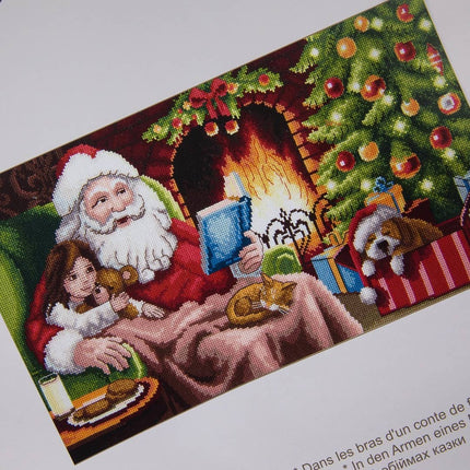 DIY Counted Cross Stitch Kit "In the arms of a fairy tale "