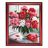 DIY Bead Embroidery Kit "Peonies" 13.4"x10.6" / 34.0x27.0 cm