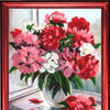 DIY Bead Embroidery Kit "Peonies" 13.4"x10.6" / 34.0x27.0 cm